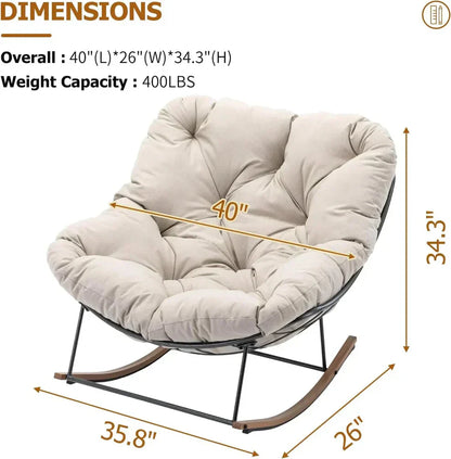 Zero Gravity Recliner – Adjustable Rocking Chair, Cloud Comfort