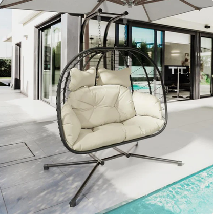 Foldable Hanging Love Seat
