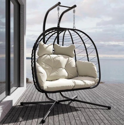 Foldable Hanging Love Seat